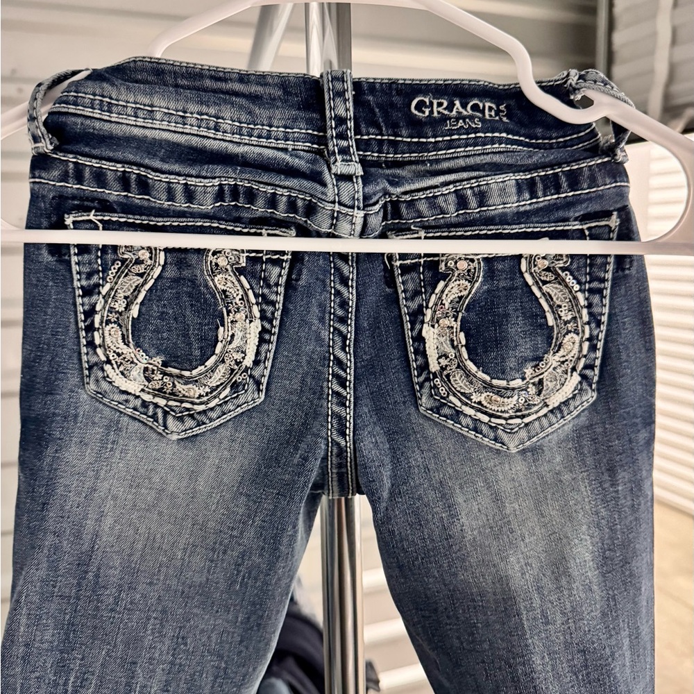 Grace girl Blue Jeans - Picture 3 of 3